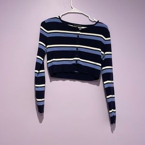 Striped long sleeve shirt
